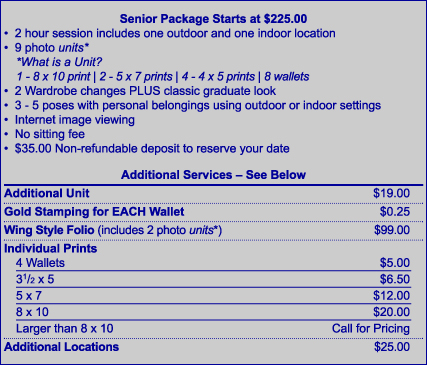 senior pictures information senior pictures information